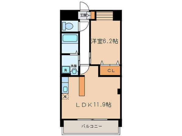 シュティ－ク八社の物件間取画像